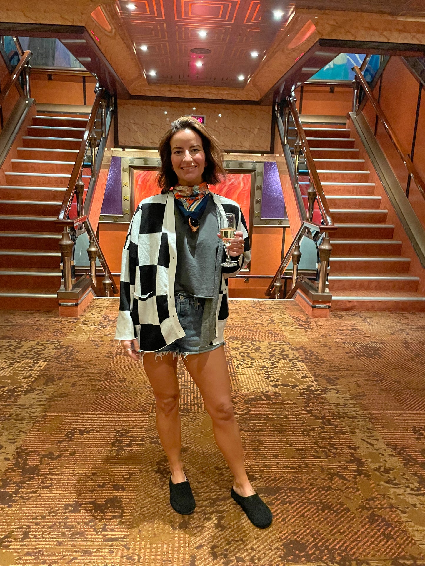 Check it twice cardigan